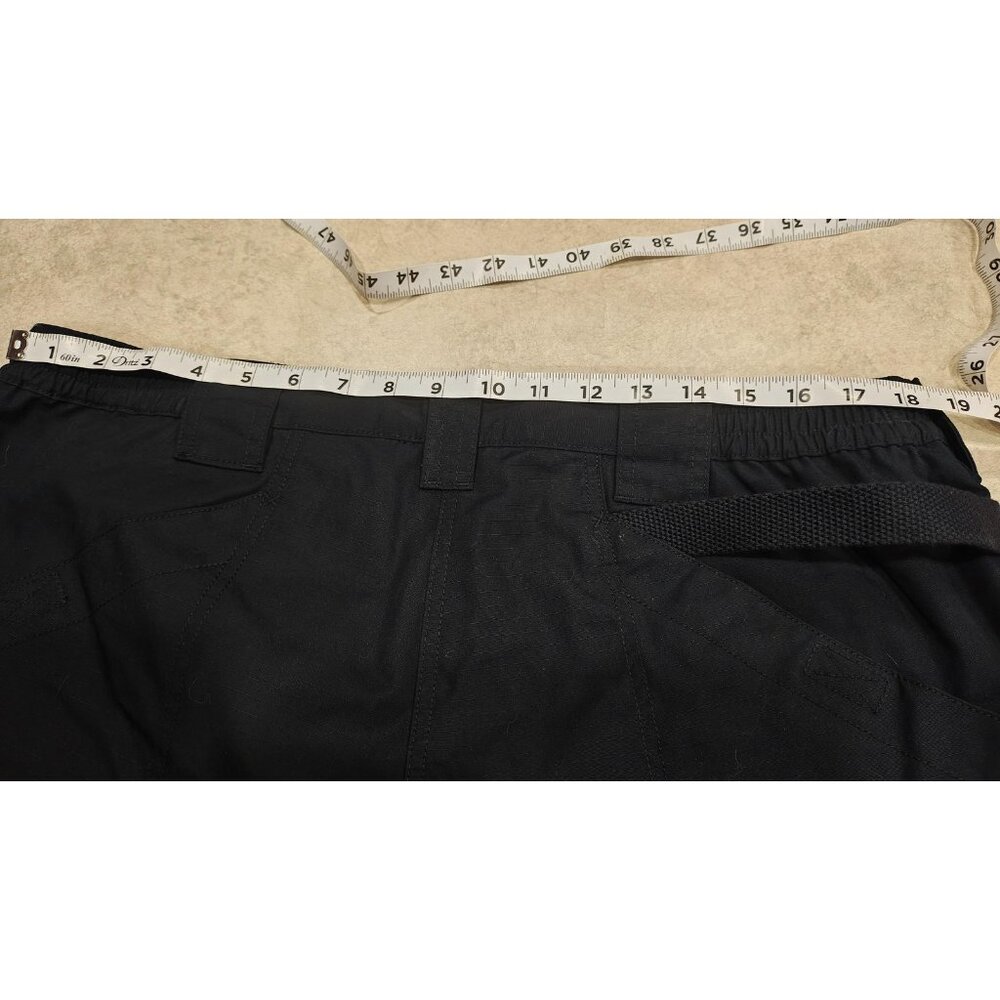 5.11 Tactical Women's Black Straight-Leg Cargo Pants - Picture 11 of 11
